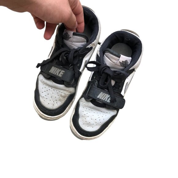 2021 Nike Air Jordan 1 Legacy 312 Low White Black Grey Size 4 - Picture 5 of 10